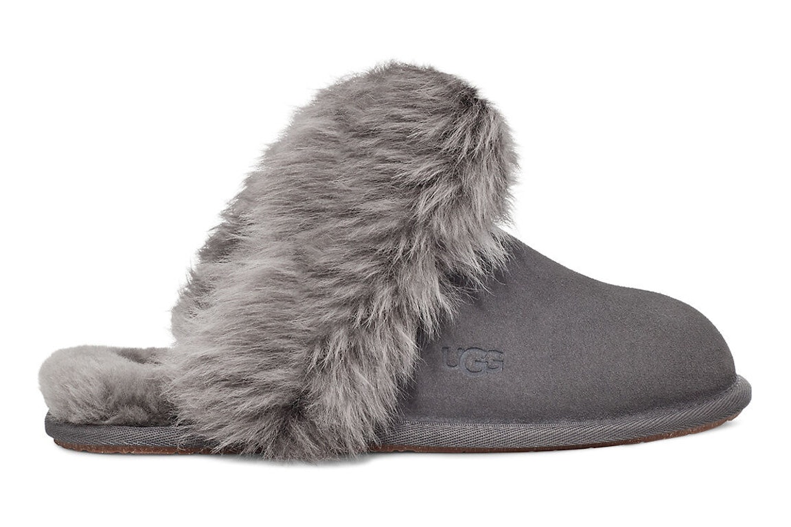 Pre-owned Ugg Scuff Sis Slipper Charcoal (women's)