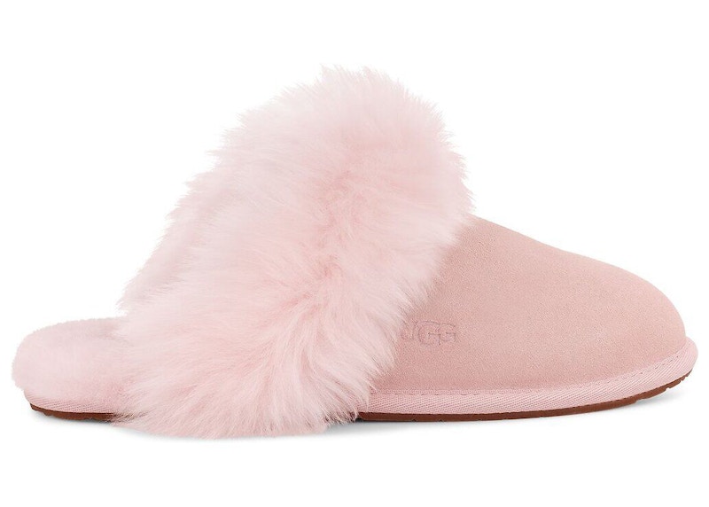 Pink discount scuff slippers