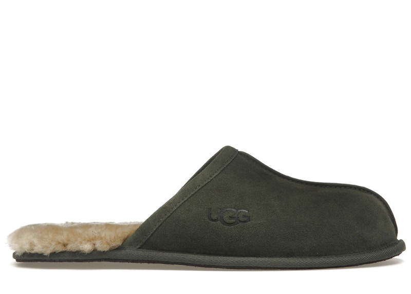 Pre-owned Ugg Men's Scuff Slipper Sneakers In Forest Night
