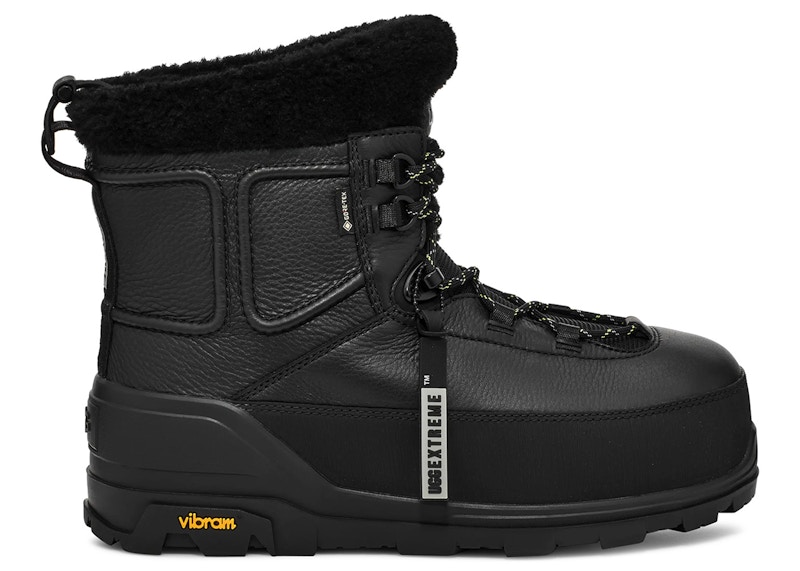 Pre-owned Ugg Men's Shasta Boot Mid Sneakers In Black