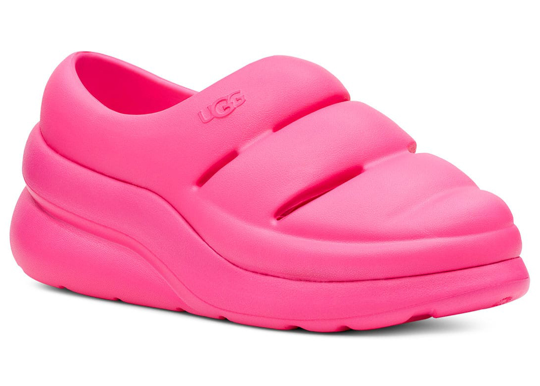 Pink ugg hot sale clogs