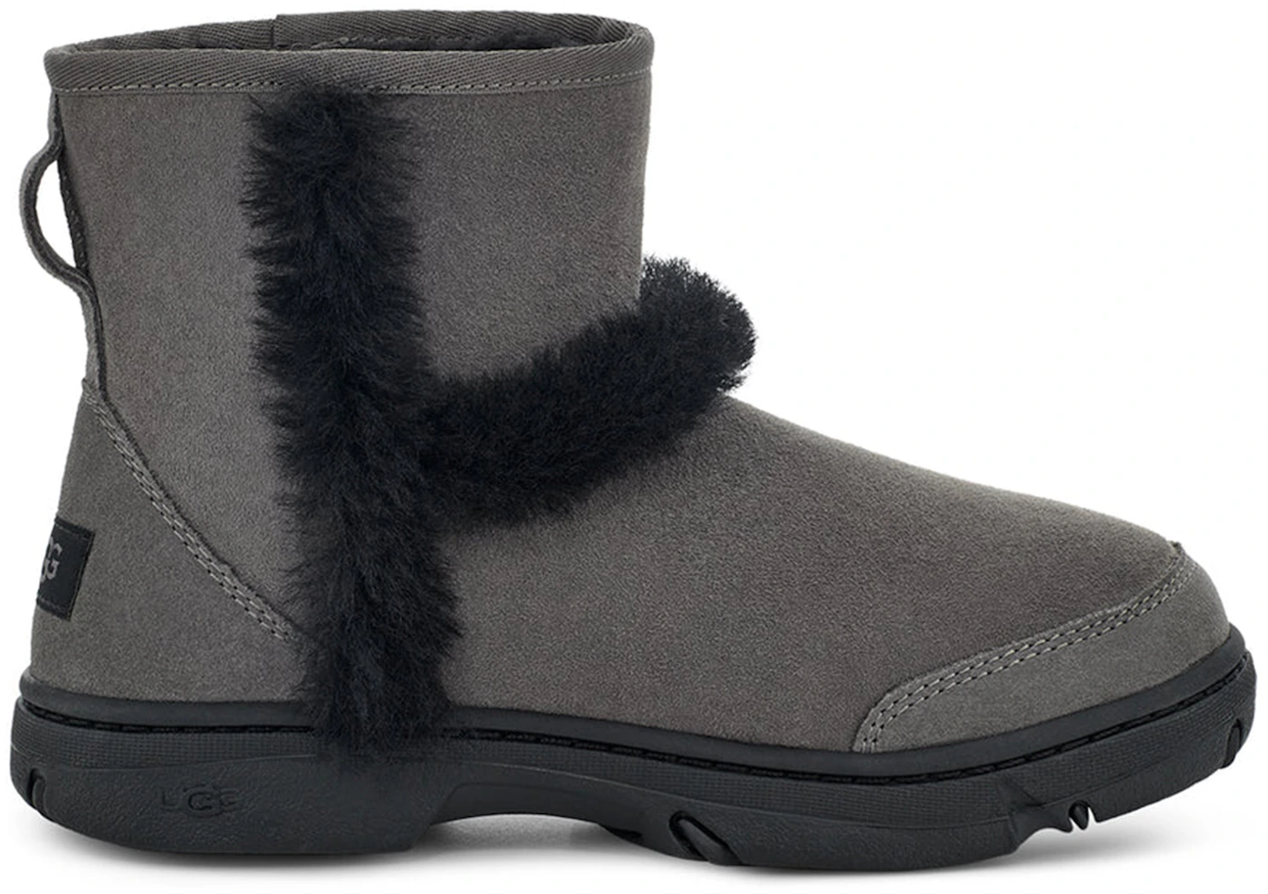 UGG Sunburst Mini Boot Grey (Women's) - 1130728-GREY - GB