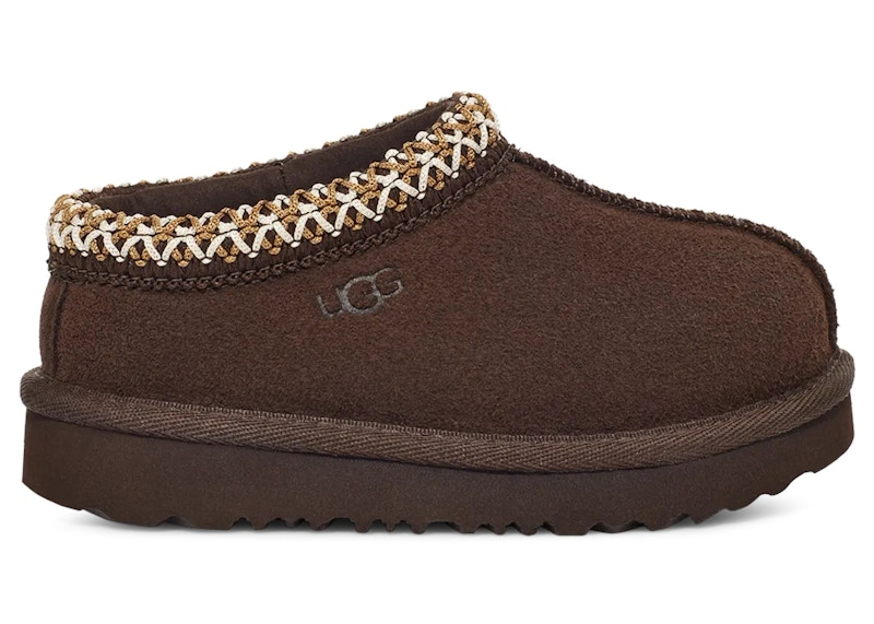 Pre-owned Ugg Tasman Ii Slipper (toddler) Sneakers In Dusted Cocoa