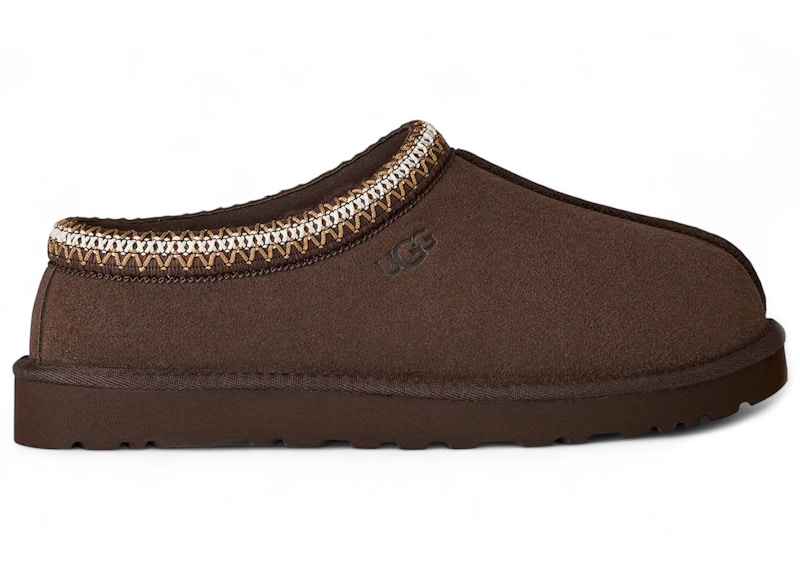 Pre-owned Ugg Men's Tasman Ii Slipper Sneakers In Dusted Cocoa In Brown