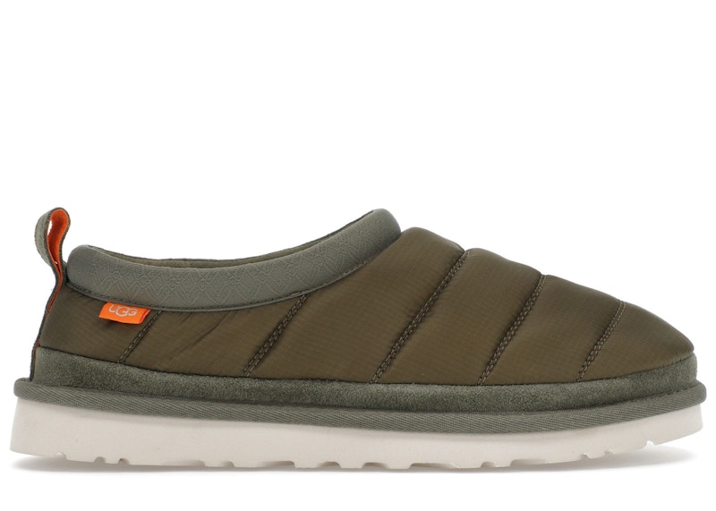 Pre-owned Ugg Men's Tasman Lta Slipper Sneakers In Burnt Olive In Brown