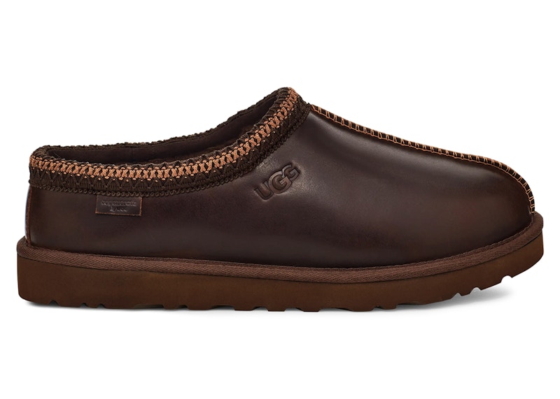 UGG Tasman LTHR Regen Slipper Ironwood