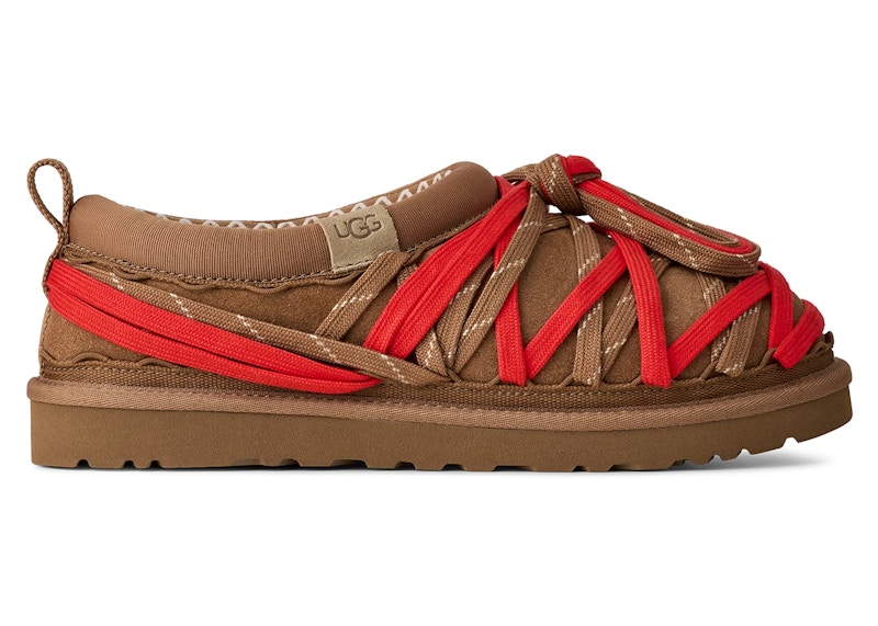 UGG Tasman Lace Slipper Chestnut Men's - 1175054-CHE - US