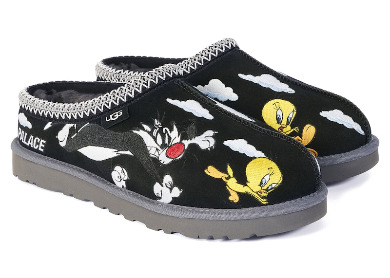 UGG Tasman Slipper Palace x Looney Tunes Black Men's - 1181910-BLK