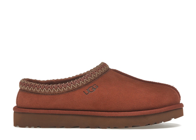 Pre-owned Ugg Tasman Slipper (women's) Sneakers In Red Jasper