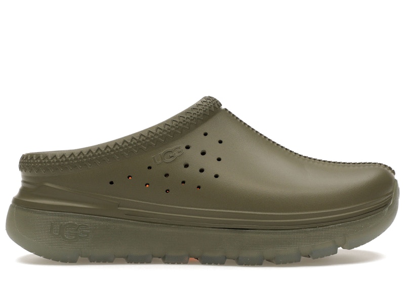 Pre-owned Ugg Men's Tasman Sport Slipper Sneakers In Olive In Green