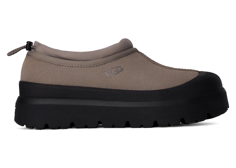 UGG Tasman Weather Hybrid Slipper Smoke Plume Black Men's