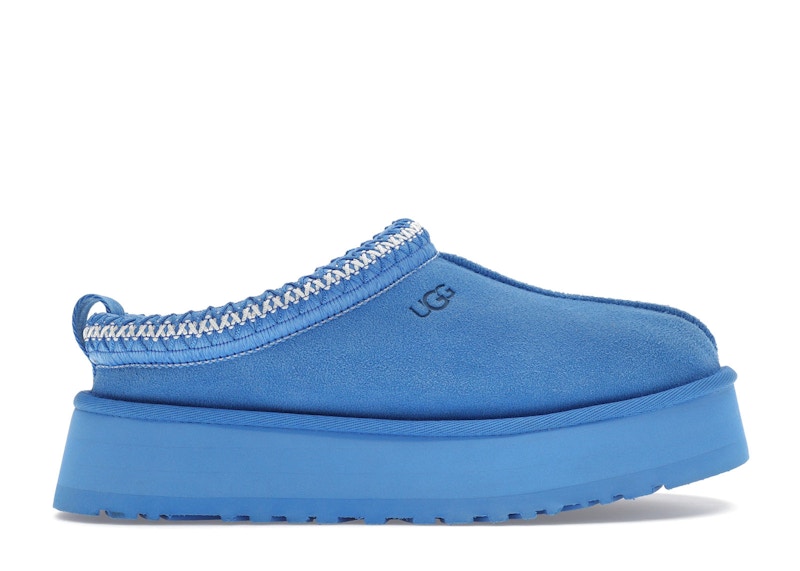 Pre-owned Ugg Tazz Slipper (women's) Sneakers In Big Sky Blue
