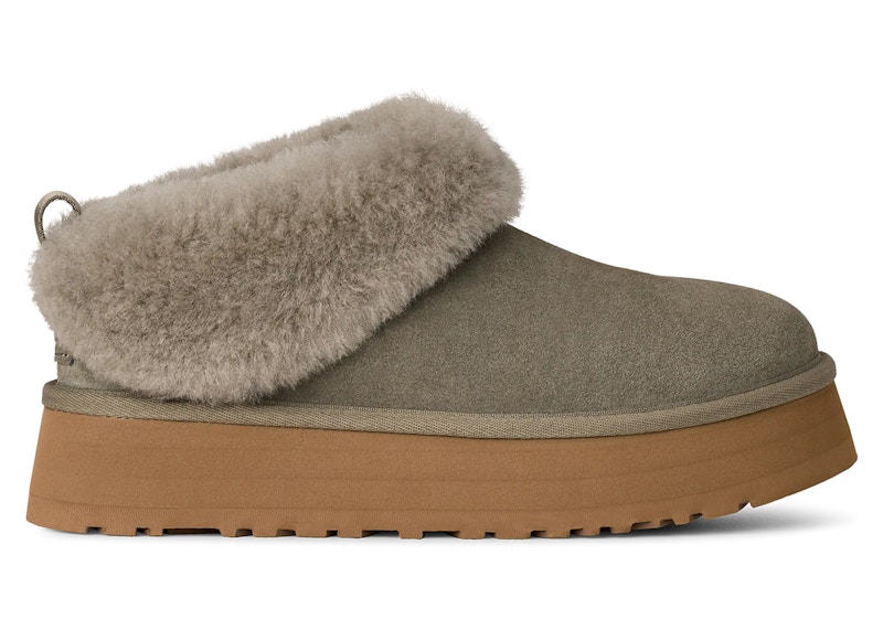 Pre-owned Ugg Tazzelle Slipper (women's) Sneakers In Moss Green