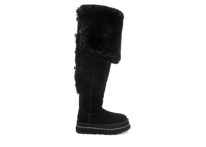 UGG Thigh High Boot sacai Black (Women's) - 1175215-BLK - US UGG Thigh High Boot sacai Black (Women's) - 1175215-BLK - US