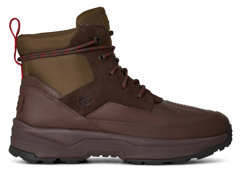 Pre-owned Ugg Men's  Truckee Field Boot Sneakers In Dark Toffee In Brown