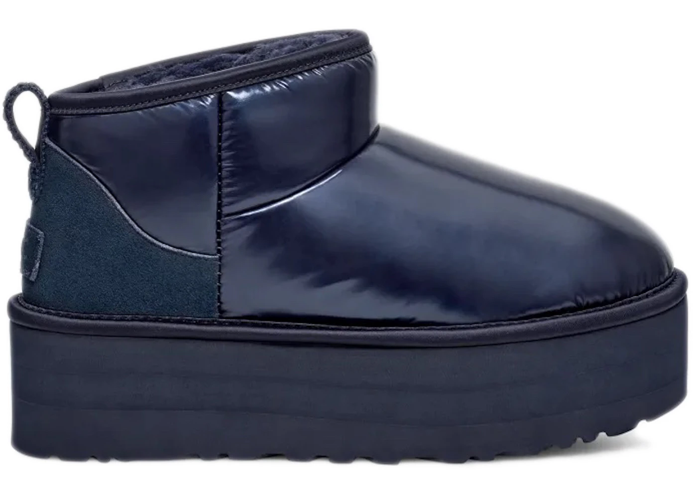 UGG Ultra Mini Platform Hi Shine Boot Navy Iridescent (Women's