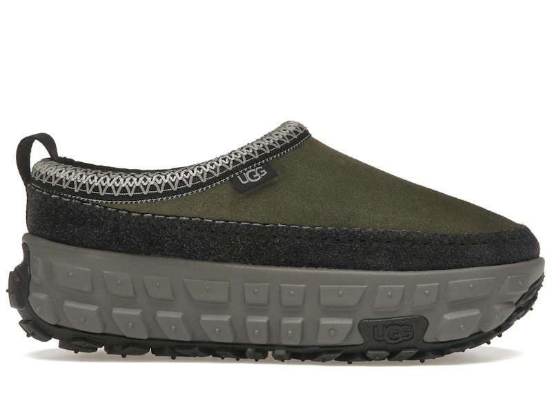 Pre-owned Ugg Men's Venture Daze Sneakers In Burnt Olive/charcoal In Multi