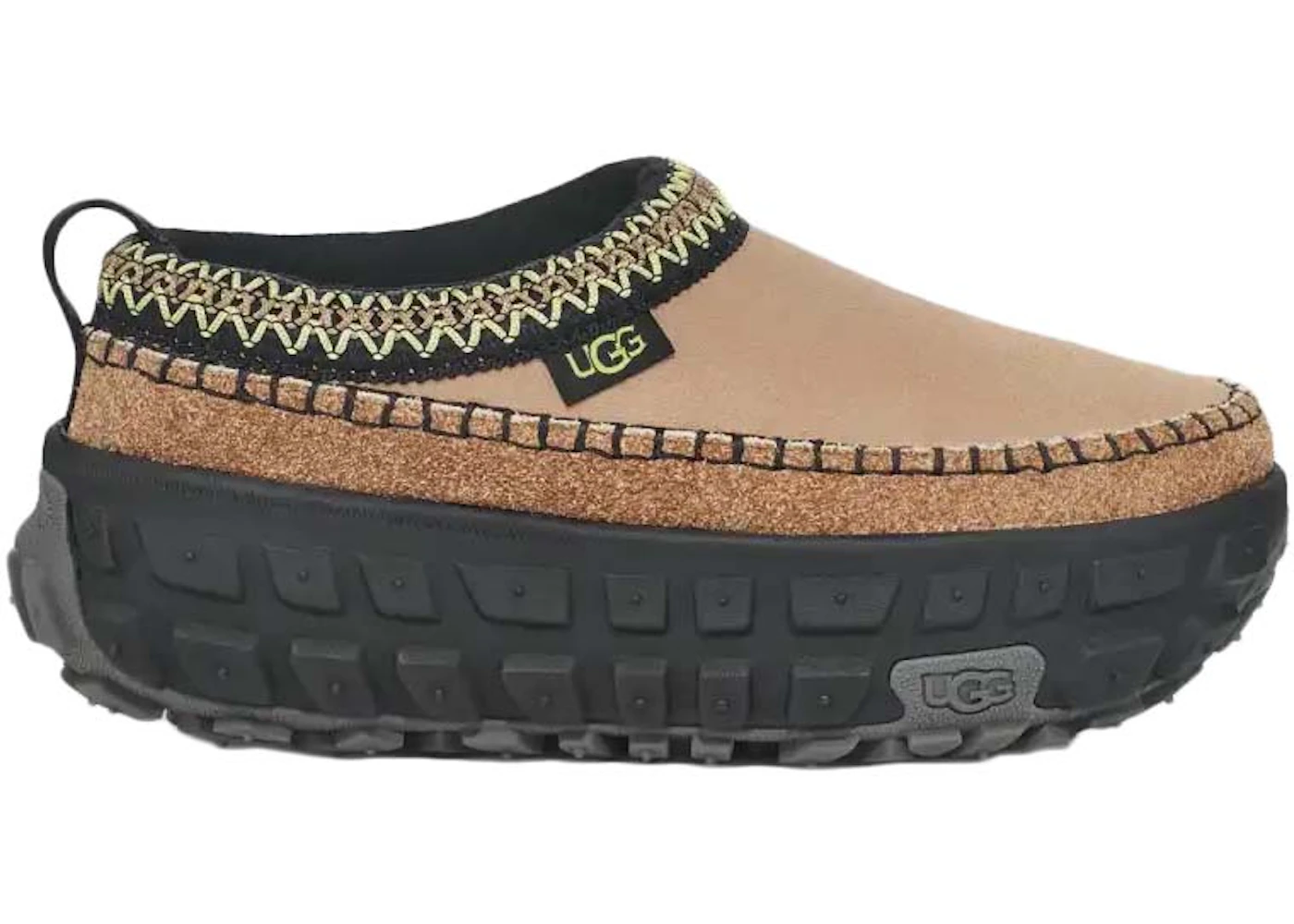 UGG Venture Daze Sand Black Men's 1155650-SNDB US