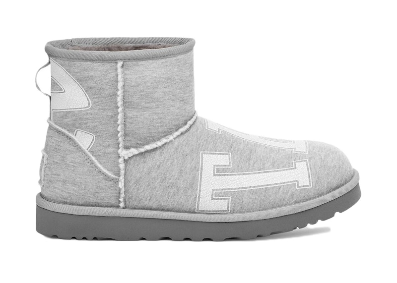 UGG x Telfar Fleece Mini Heather Grey