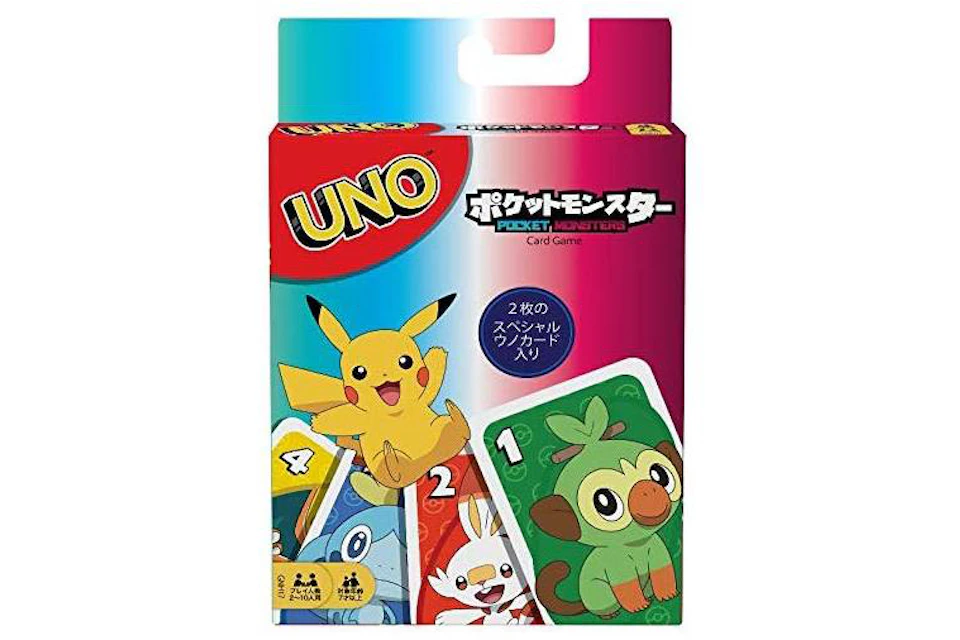 Uno Pokemon Card Game Uno Pokemon Card Game