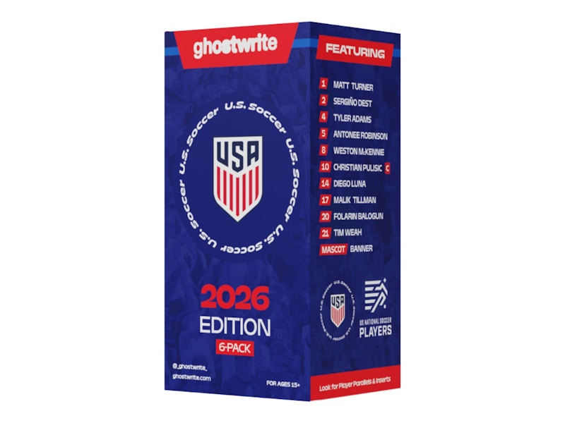 ghostwrite x USMNT "2026 Edition" 100% Blind Box Sealed Single