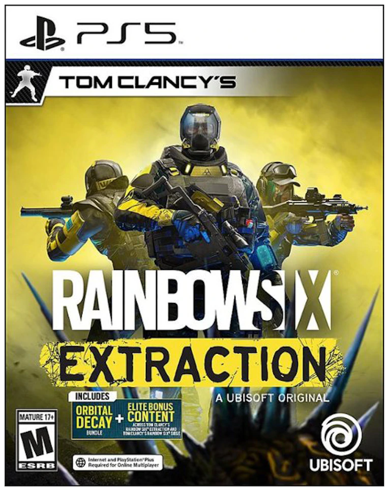 Ubisoft ps5. Tom Clancy's Rainbow Six Extraction (ps5). Rainbow Six Extraction ps4. Rainbow 6 Extraction диск. Rainbow Six Extraction ps5 диск.