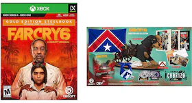 Ubisoft Xbox One/X Far Cry 6 & DPI Inc: Fangs for Hire Collection Gold Edition Steelbook Video Game Bundle