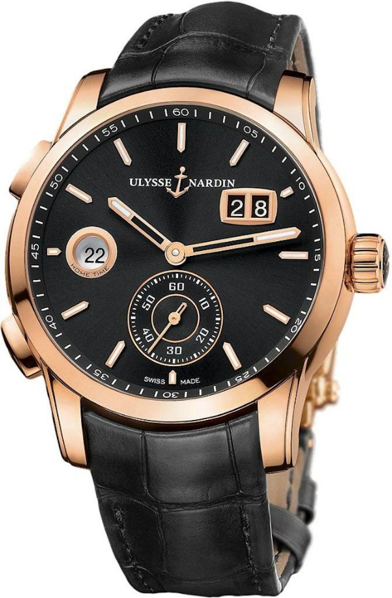 Ulysse Nardin Dual Time 3346 126 92 42mm in Rose Gold US