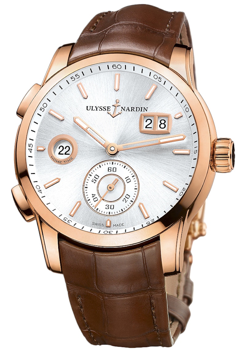 Ulysse Nardin Dual Time Manufacture 3346 126 91 42mm in Rose Gold MX