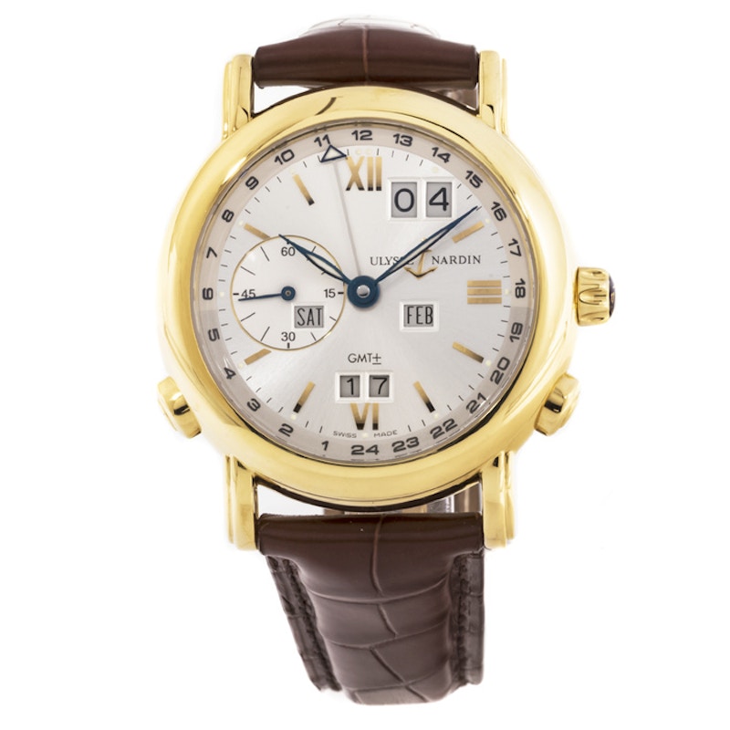 Ulysse Nardin GMT Perpetual 321 22 31 39mm in Yellow Gold MX