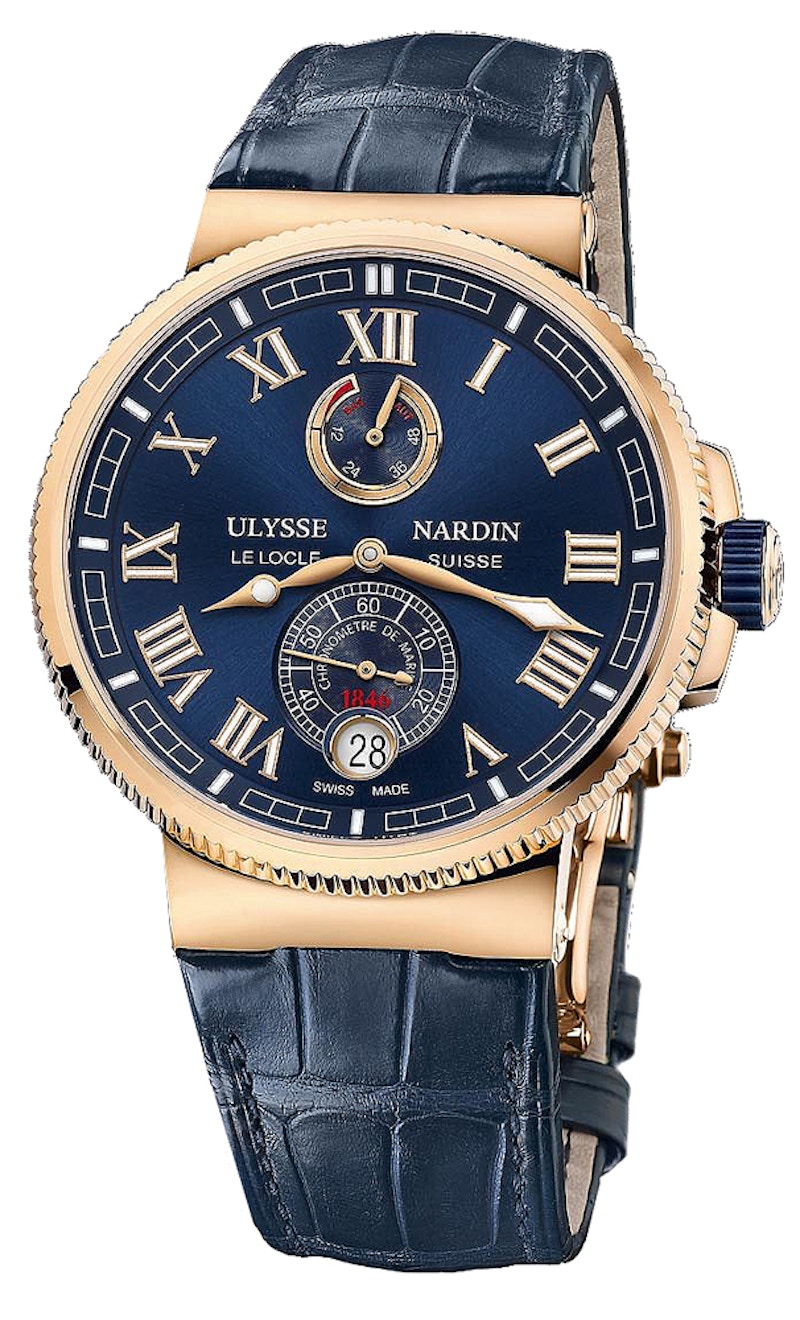 Ulysse Nardin Marine Chronometer Manufacture 1186 126 43 43mm in