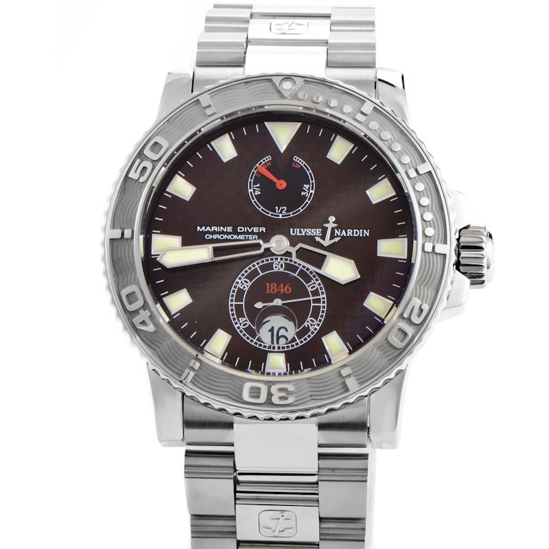 Ulysse Nardin Maxi Diver 263 33 7 95 43mm in Stainless Steel US