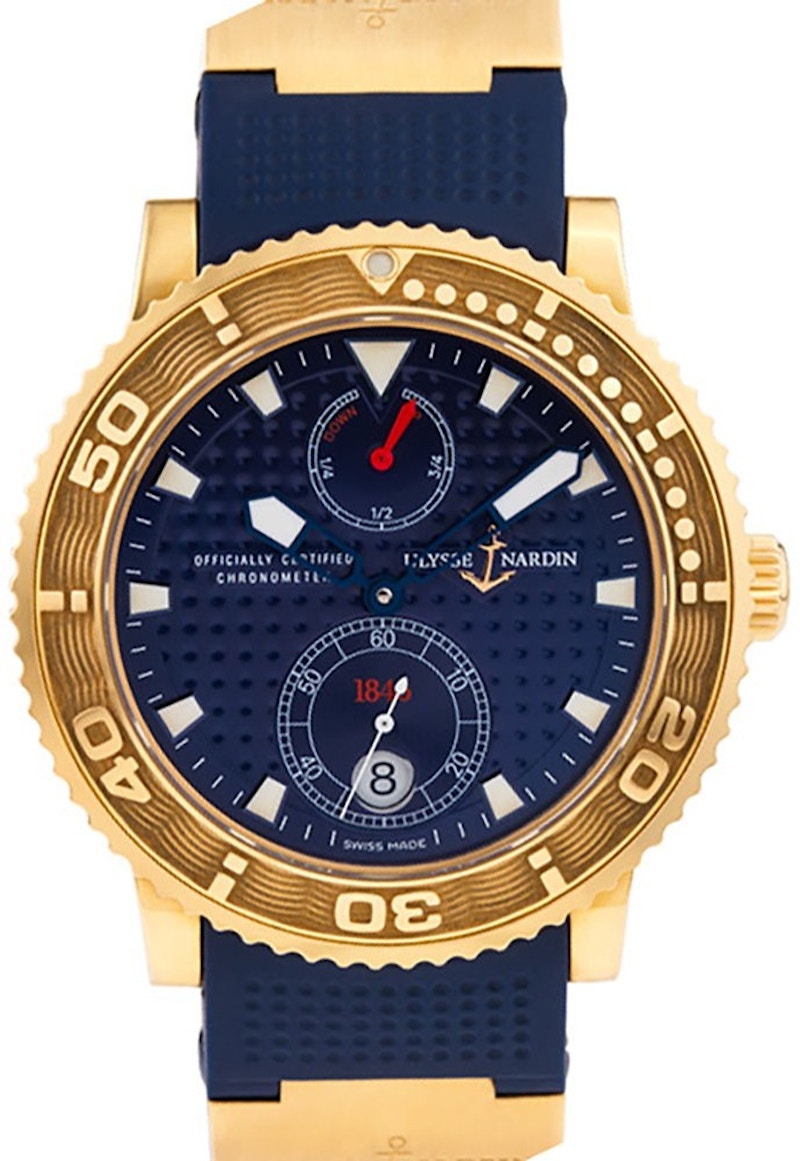 Ulysse Nardin Maxi Marine 266 51 41mm in Rose Gold GB