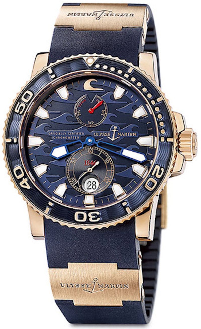 Ulysse Nardin Maxi Marine Blue Surf Chonometer Limited Edition 266