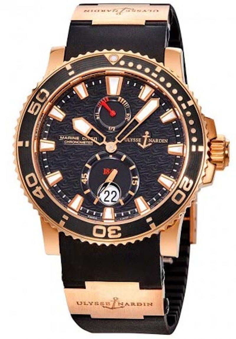 Ulysse Nardin Maxi Marine Diver 266 33 3A 922 43mm in Rose Gold MX