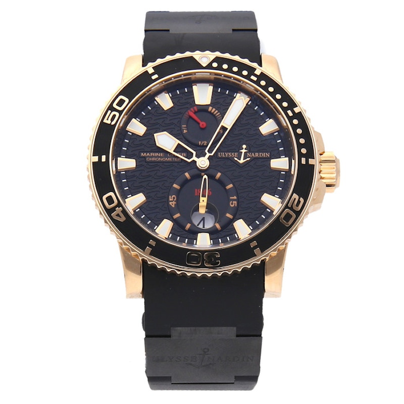 Ulysse Nardin Maxi Marine Diver 266 33 3C 922 42mm in Rose Gold US