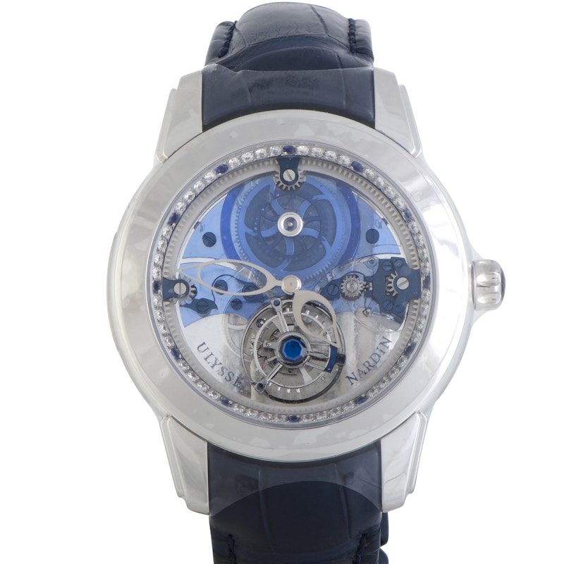 Ulysse Nardin Royal Blue Mystery Tourbillon 799 90 43mm in