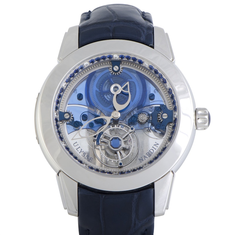 Ulysse Nardin Royal Blue Mystery Tourbillon 799 92 43mm in