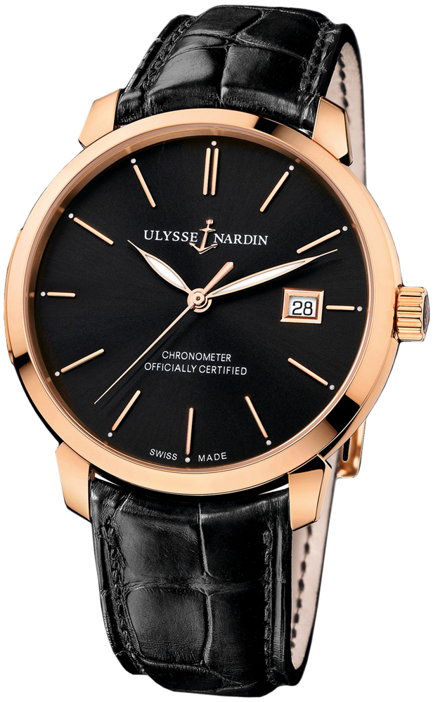 Ulysse Nardin San Marco Classico 8156-111-2/92 40mm in Rose Gold - JP