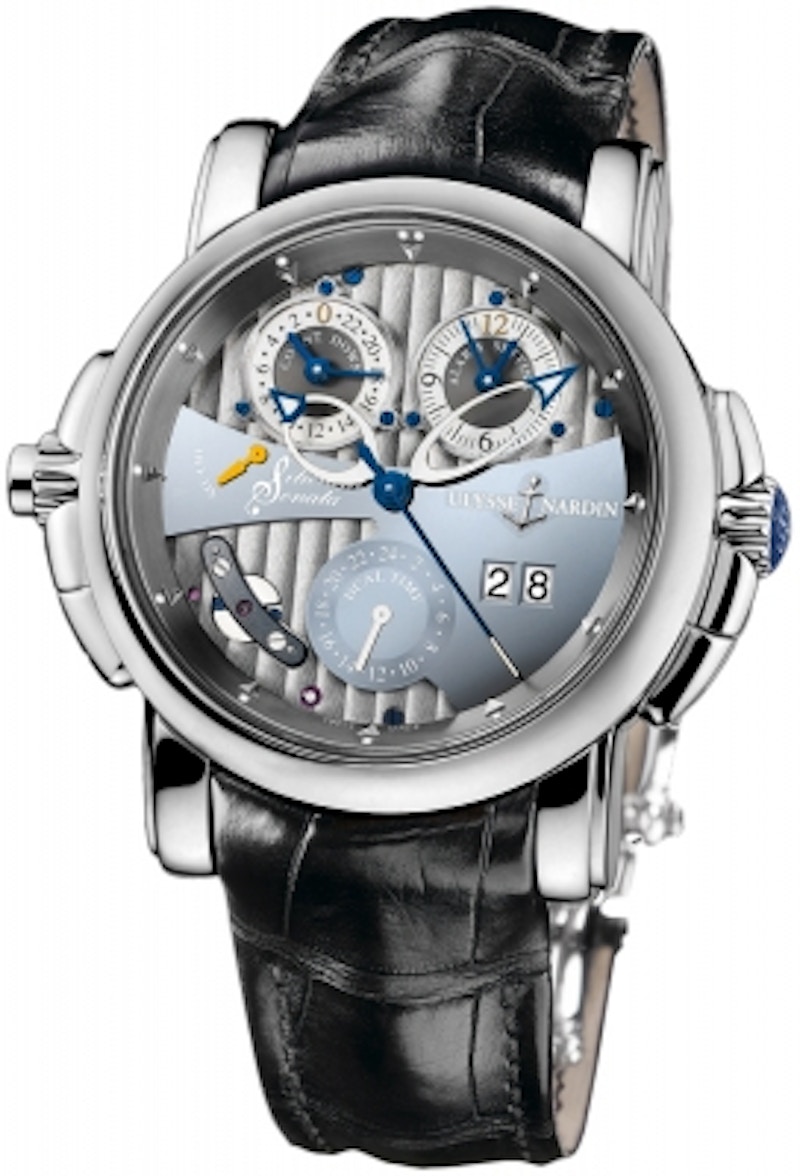 Ulysse Nardin Sonata Silicium 670 85 42mm in White Gold GB