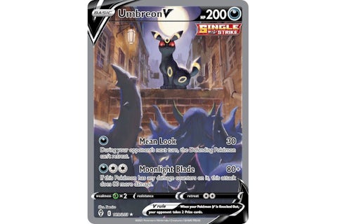 Umbreon V 2021 Pokmon Scarlet & Violet Evolving Skies Ultra Rare V 189/203 Ungraded - 2021 - US Umbreon V 2021 Pokmon Scarlet & Violet Evolving Skies Ultra Rare V 189/203 Ungraded - 2021 - US