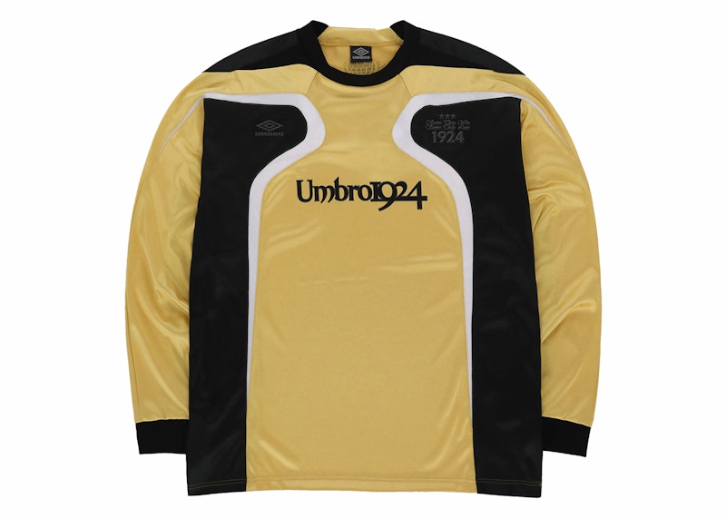 UMBRO■ X Slam Jam] 2004 Long Sleeve T-shirt ■送料込 Umbro x Slam Jam 2004 Longsleeve Jersey Gold Men's - FW24 - US