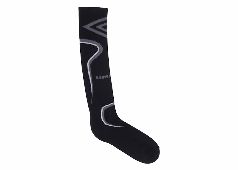 Umbro x Slam Jam Knee High Socks Black Men's - FW24 - US