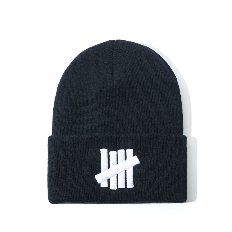 Undefeated x Anti Social Social Club Baldie Knit Cap (FW19) Black