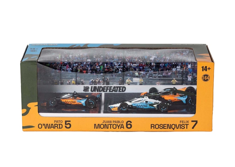 Undefeated x McLaren 1/64 Scale Indy 500 Cars Set - US