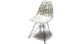 Undefeated x Modernica Side Shell Eiffel Chair with Custom Cover White/Tiger Camo