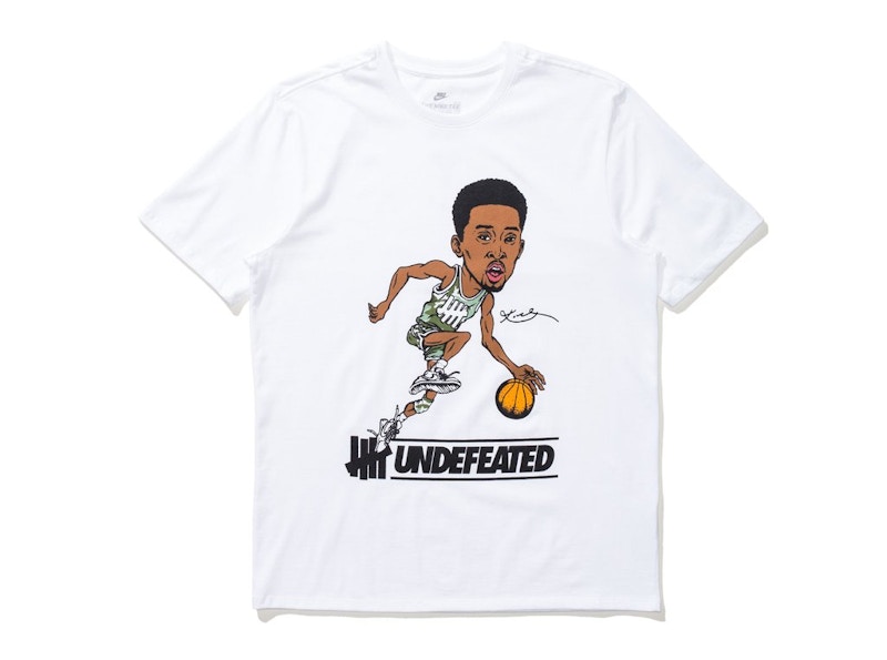 Undefeated x Nike x Kobe Caricature Tee White Men s SS18 US