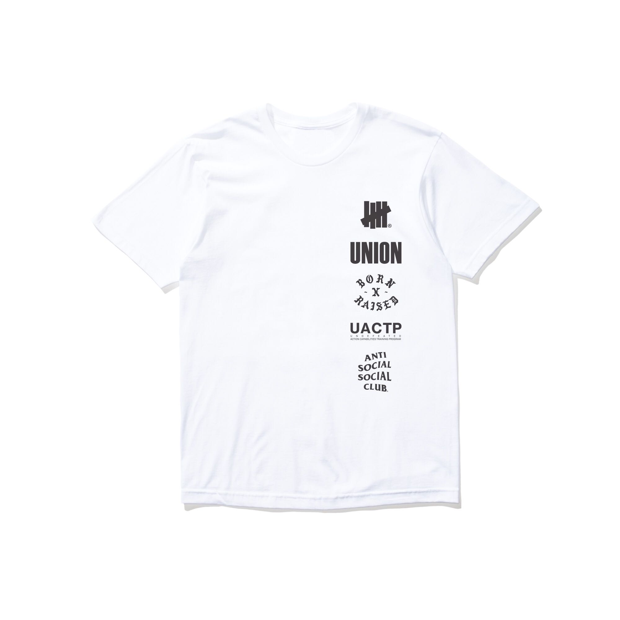 Undefeated x UACTP x Union x Born X Raised x ASSC Toy Drive Tee White -  FW19 - US