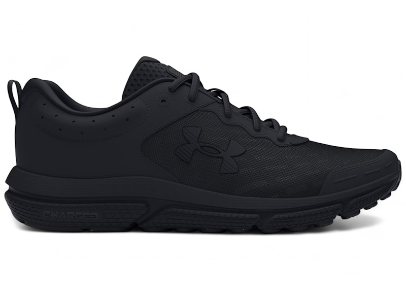 Pre-owned Under Armour Men's Charged Assert 10 Triple Sneakers In Black