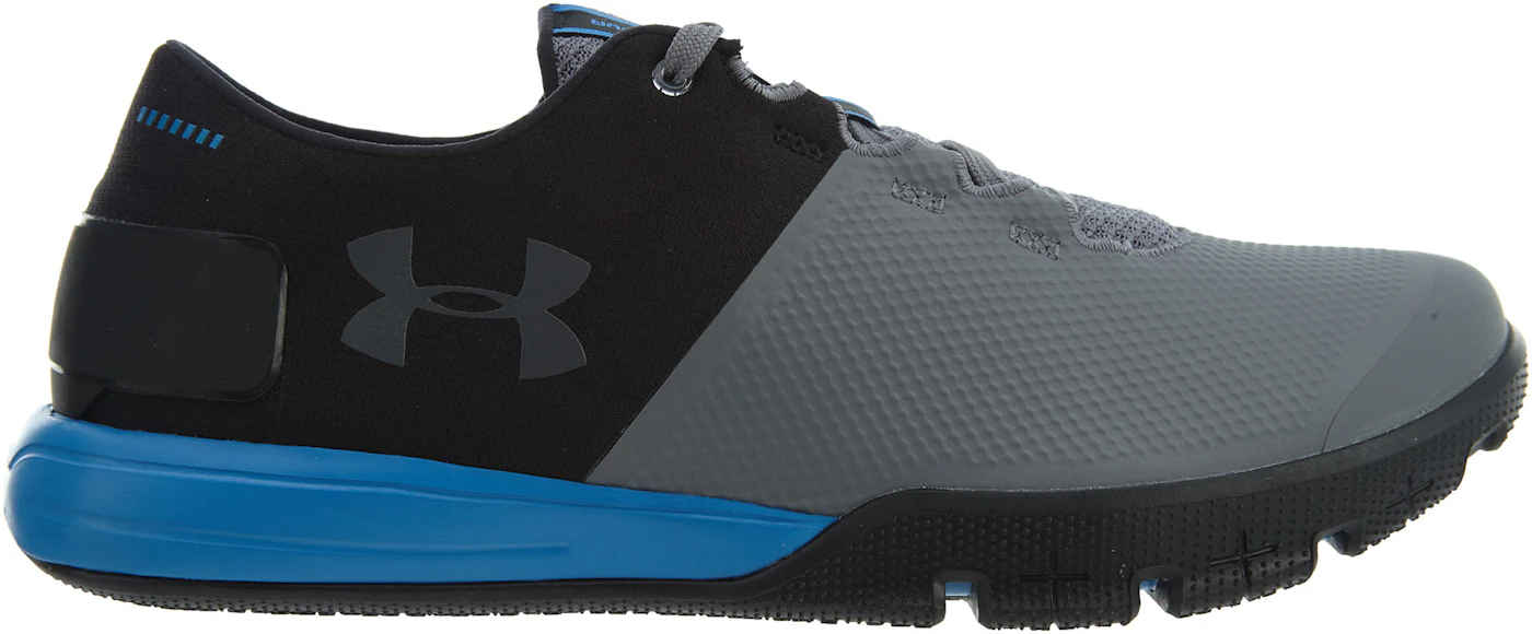 Under Armour Charged Ultimate 2.0 Black/Mako Blue-Graphite - - MX